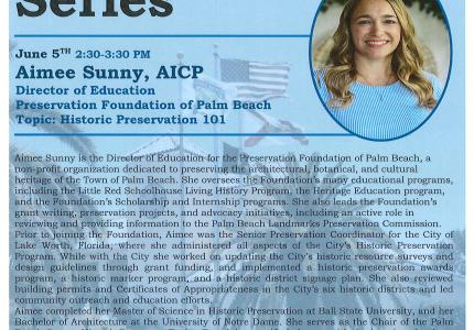 Lecture Series Flyer