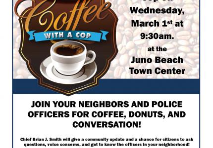 Coffee With A Cop Flyer