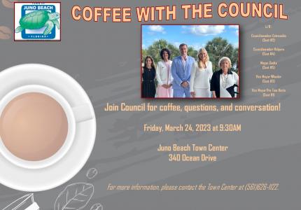 Coffee with Council Flyer