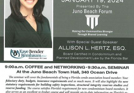 JBCA Forum Flyer