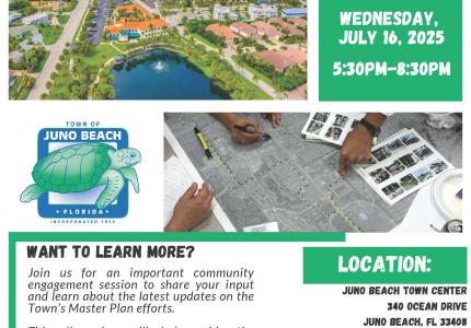 Public Discussion on Master Plan Efforts Flyer