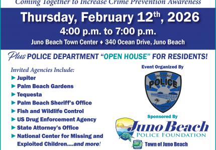 Night Out Against Crime 2026 Flyer 