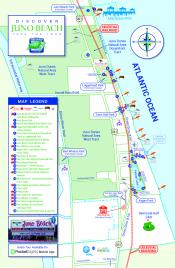 Discover Juno Beach Tour - Brochure Map