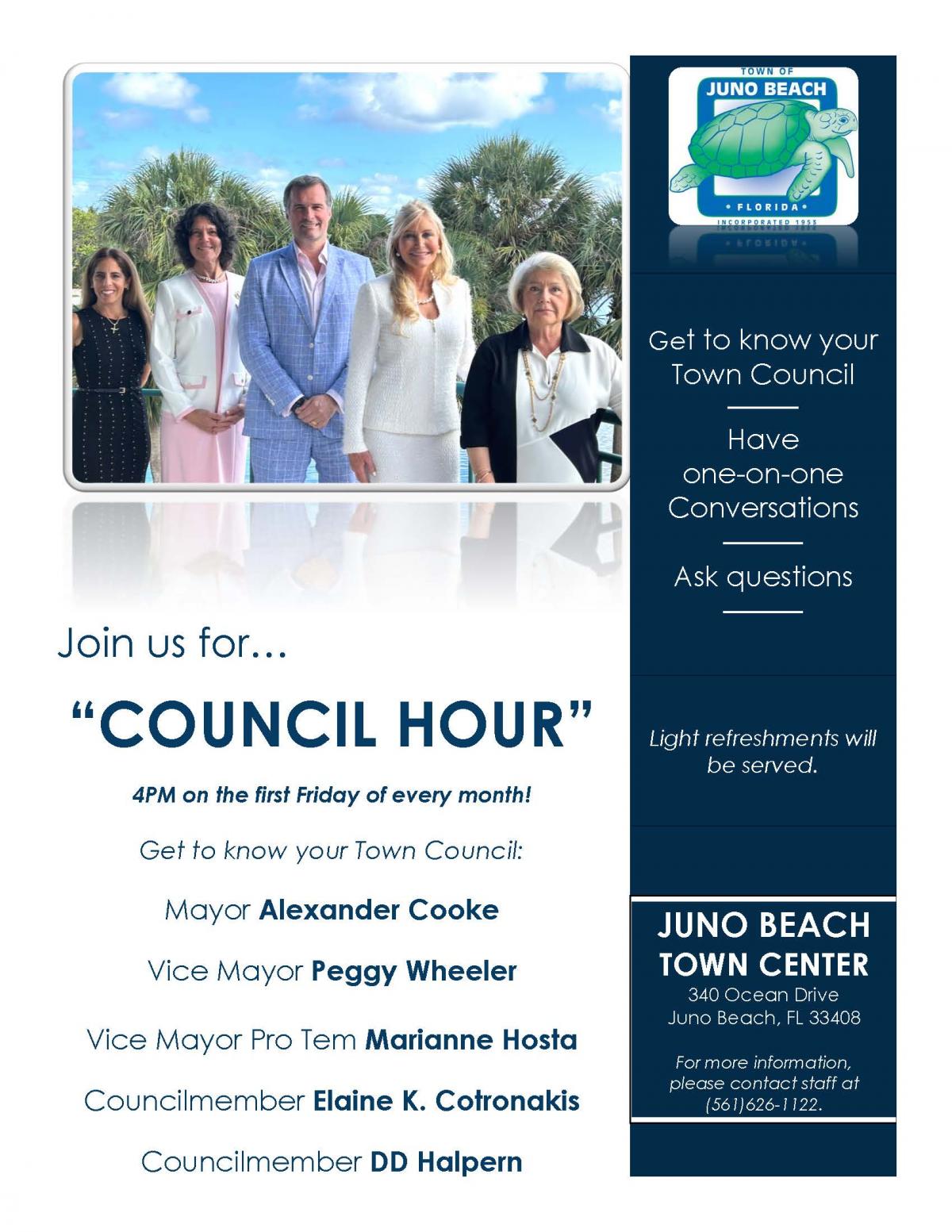 Council Hour Flyer