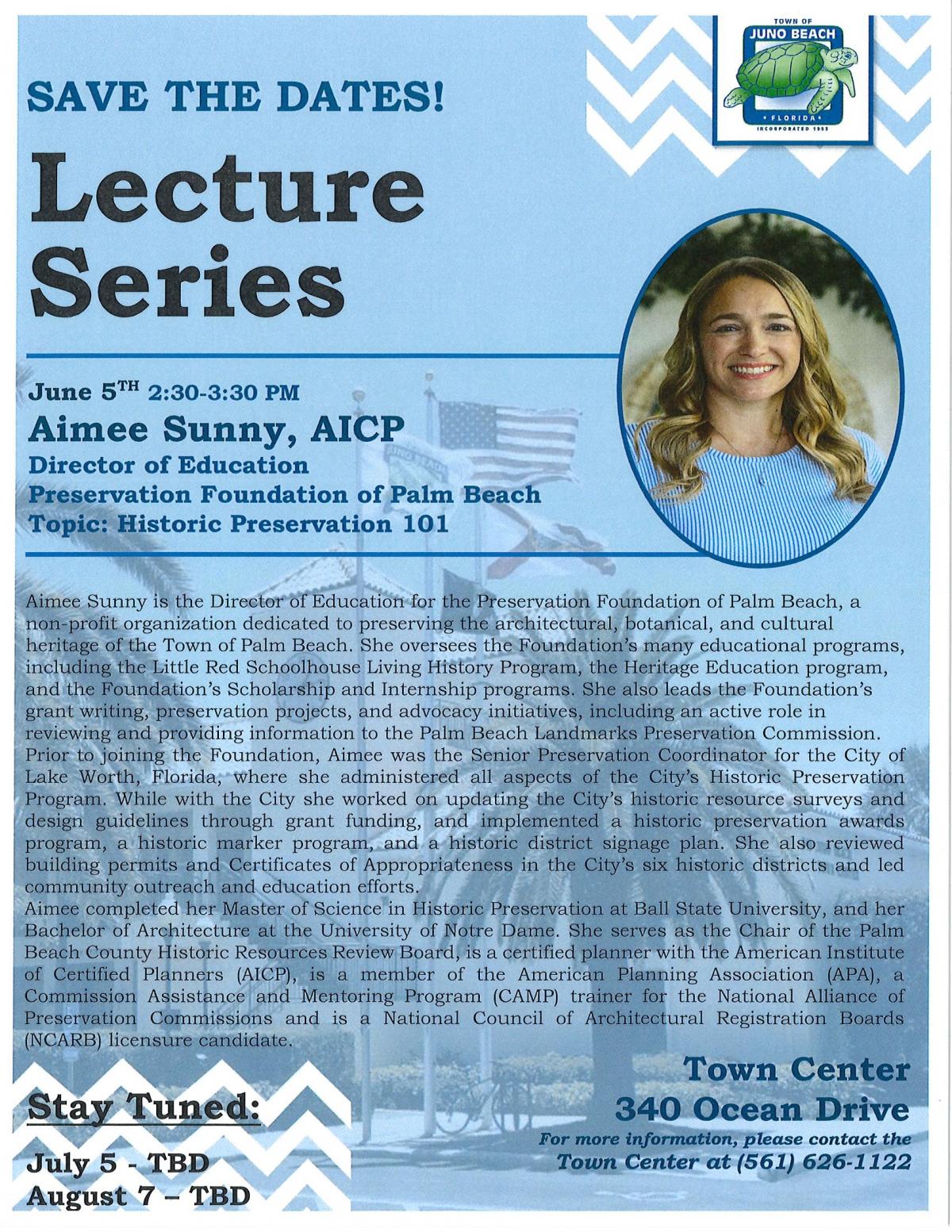Lecture Series Flyer