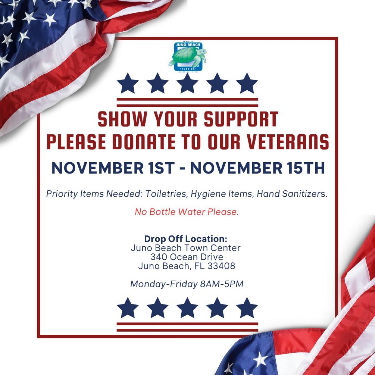 Veterans Collection Flyer