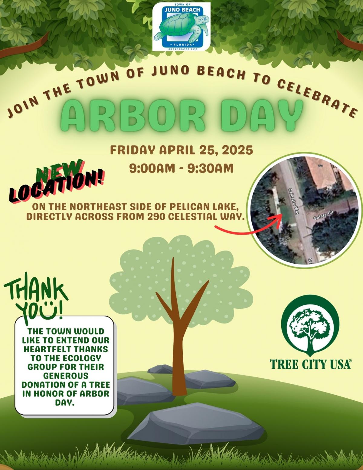Updated Flyer for Arbor Day