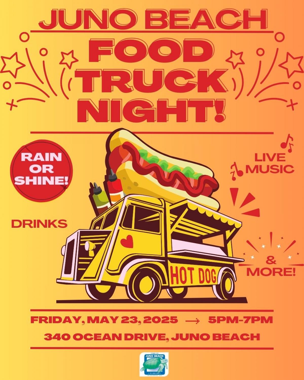 Food Truck Night Flyer