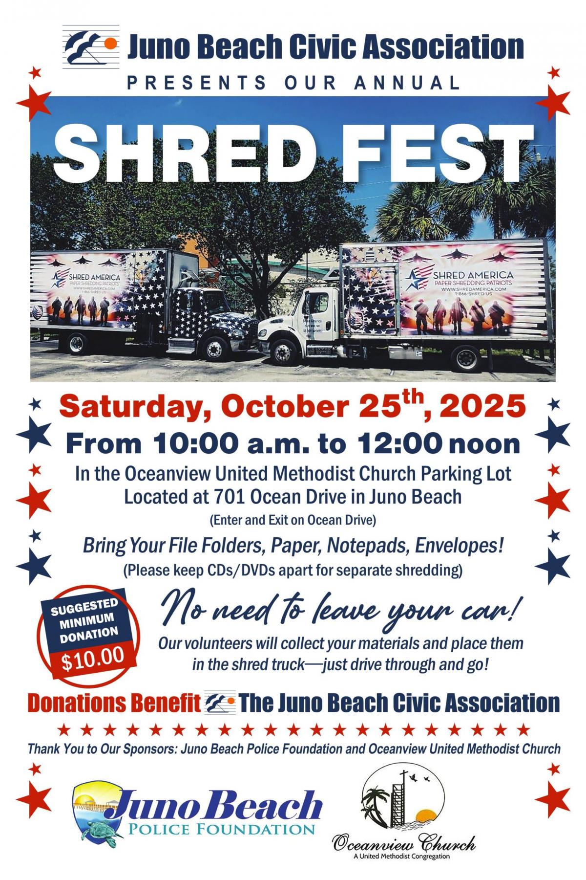 JBCA Shred Fest 2025 Flyer 