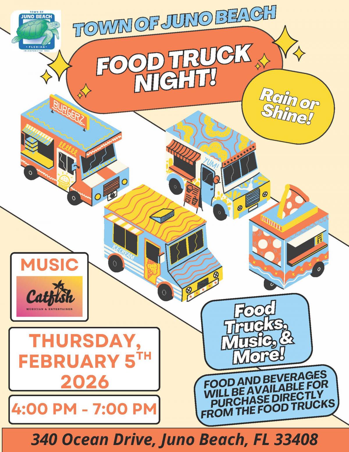 Food Truck Night 2026 Flyer